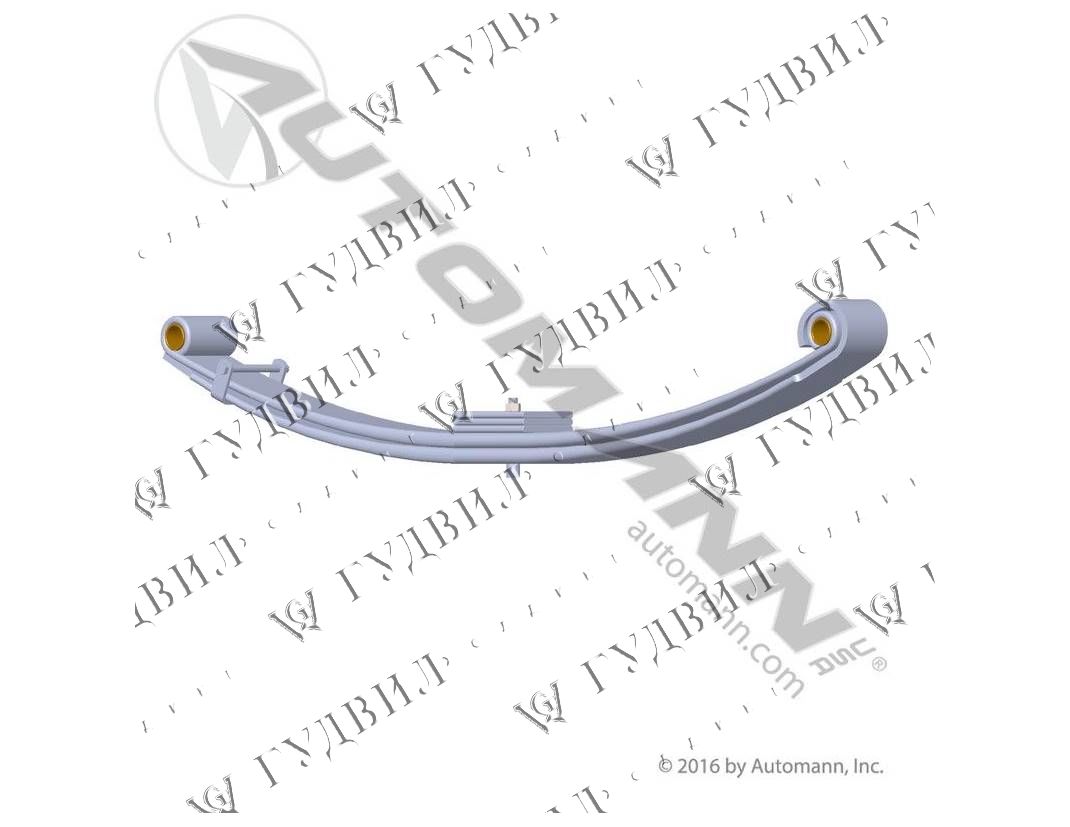 РЕССОРА ПЕРЕДНЯЯ PETERBILT AUTOMANN (2-Х ЛИСТОВАЯ) от AUTOMANN за 60447  рублей