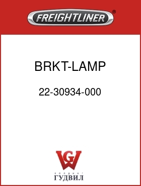 Оригинальная запчасть Фредлайнер 22-30934-000 BRKT-LAMP,INTERIOR