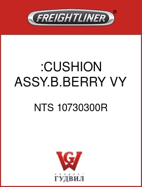 Оригинальная запчасть Фредлайнер NTS 10730300R :CUSHION ASSY.B.BERRY,VY