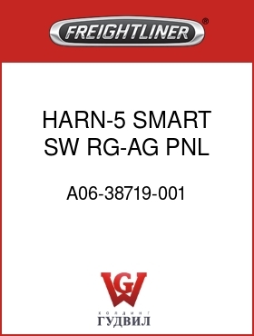 Оригинальная запчасть Фредлайнер A06-38719-001 HARN-5 SMART SW,RG-AG PNL,M2