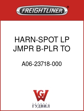 Оригинальная запчасть Фредлайнер A06-23718-000 HARN-SPOT LP,JMPR,B-PLR TO LP