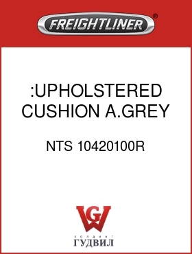 Оригинальная запчасть Фредлайнер NTS 10420100R :UPHOLSTERED CUSHION,A.GREY,V/C