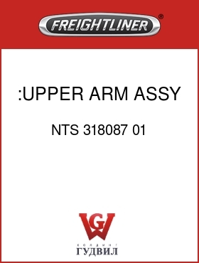 Оригинальная запчасть Фредлайнер NTS 318087 01 :UPPER ARM ASSY