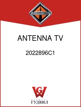 Оригинальная запчасть Интернешнл 2022896C1 ANTENNA, TV