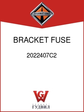 Оригинальная запчасть Интернешнл 2022407C2 BRACKET, FUSE PNL