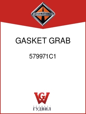 Оригинальная запчасть Интернешнл 579971C1 GASKET, GRAB HANDLE