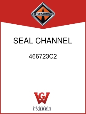 Оригинальная запчасть Интернешнл 466723C2 SEAL, CHANNEL MTG BRKT