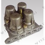 КЛАПАН 4-Х КОНТУРНЫЙ KNORR 4 выхода на планке