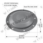 КРЫШКА СТУПИЦЫ VOLVO MANSONS