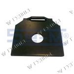 ПЛАСТИНА КРОНШТЕЙНА ПОЛУРЕССОРЫ BPW ТОНАР SEM