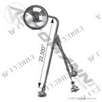 СТОЙКА  КРЕПЛЕНИЯ+ЗЕРКАЛО FTL (3 ОПОРЫ)