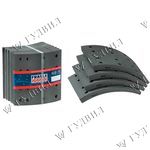 К-Т ТОРМОЗНЫХ НАКЛАДОК ПЕРЕДНИХ НА ОСЬ