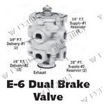 КРАН ГЛАВНЫЙ ТОРМОЗНОЙ