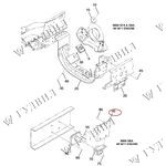 КРОНШТЕЙН ДВИГАТЕЛЯ ЛЕВЫЙ ЗАДНИЙ