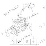 НАСОС ТОПЛИВНЫЙ ВЫСОКОГО ДАВЛЕНИЯ  