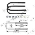 К-Т СТРЕМЯНОК  VOLVO/П/П 7/8"X3"X14.5" MANSONS (2шт)