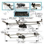 МЕХАНИЗМ СТЕКЛООЧИСТИТЕЛЯ