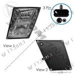 ФАРА ПРОТИВОТУМАННАЯ VOLVO VNL ЛЕВАЯ ХРОМ СВЕТОДИОД