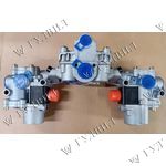 КРАН ТОРМОЗНОЙ ЗАДНИЙ С МОДУЛЯТОРАМИ ABS 