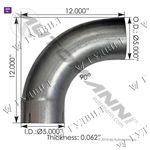 ТРУБА ГЛУШИТЕЛЯ УГОЛ 90