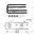 К-Т СТРЕМЯНОК ЗАДНЕЙ РЕССОРЫ FTL 7/8*5*16 (7/8*5 1/4*15 1/2) (2шт) - 120671S