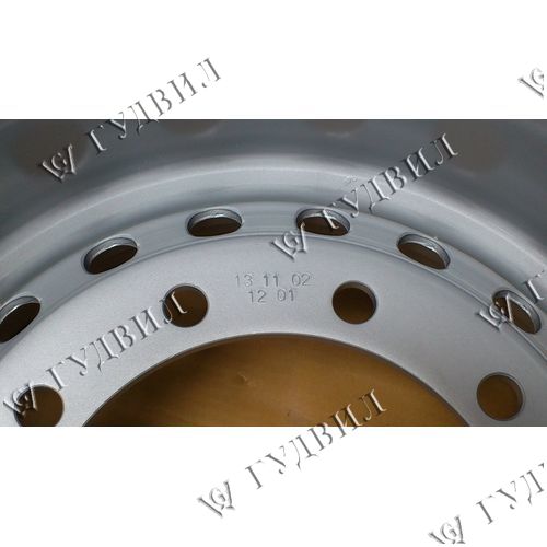 ДИСК КОЛЕСНЫЙ 22.5*11.75 OFFSET ET0 ТОЛЩИНА 12ММ FUWA - 225111201