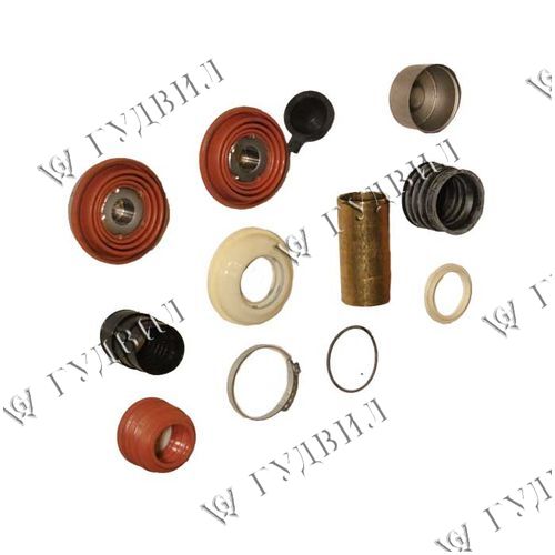 РЕМКОМПЛЕКТ СУППОРТА KNORR ПЫЛЬНИКИ БЕЗ БУРТА +ПЫЛЬНИКИ - 6002-04