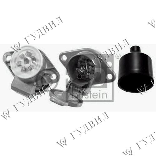 РОЗЕТКА ЭЛЕКТРИЧЕСКАЯ 7 мама FEBI - 05063