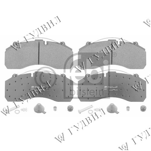 КОЛОДКИ ТОРМОЗНЫЕ 29079 247*108*30 FRAS-LE - PD116/29061/29179/29108