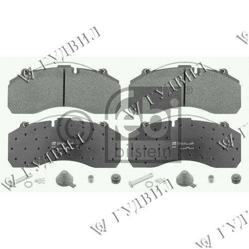 КОЛОДКИ ТОРМОЗНАЯ 29174 249*110*29 MERITOR FRASLE - PD196