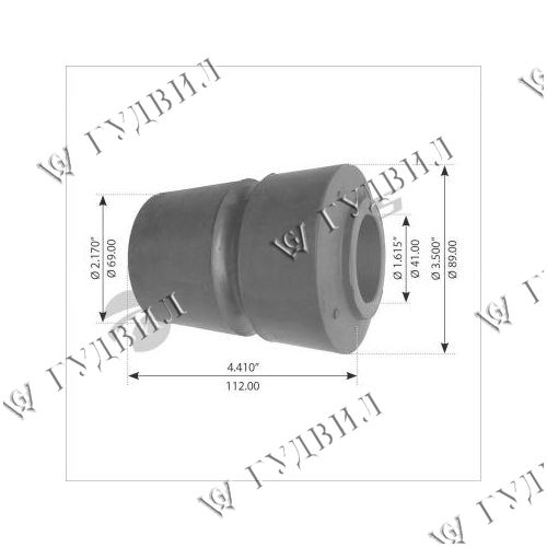 ВТУЛКА ПОЛУРЕССОРЫ - 720.013