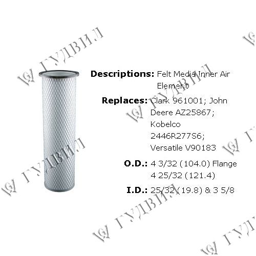 ФИЛЬТР ВОЗДУШНЫЙ - LAF1725