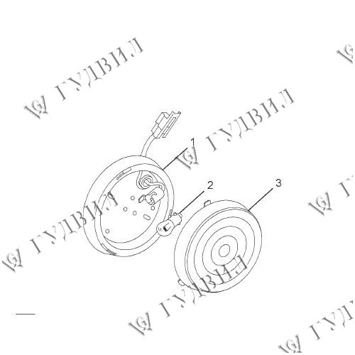 ФОНАРЬ ПОДСВЕТКИ САЛОНА НЕРЕГУЛИРУЕМЫЙ  - 2004670C91