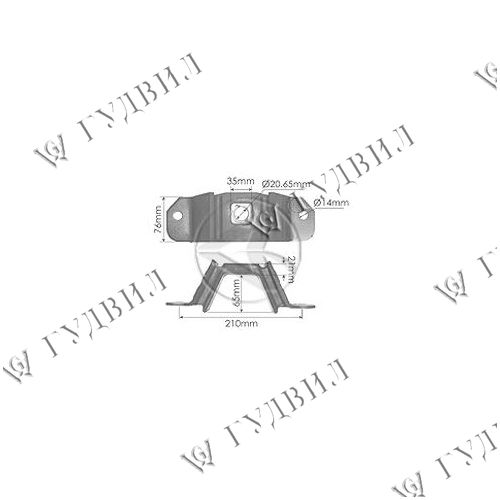ПОДУШКА ДВИГАТЕЛЯ - M17395