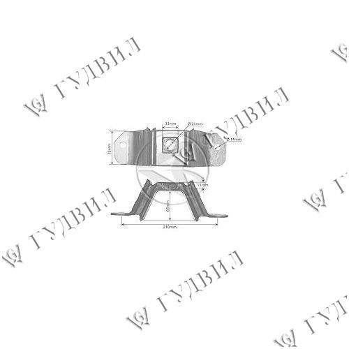 ПОДУШКА ДВИГАТЕЛЯ - M17396