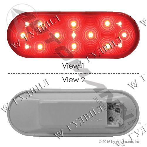 ФОНАРЬ ОВАЛЬНЫЙ - 571.LD60R15MV