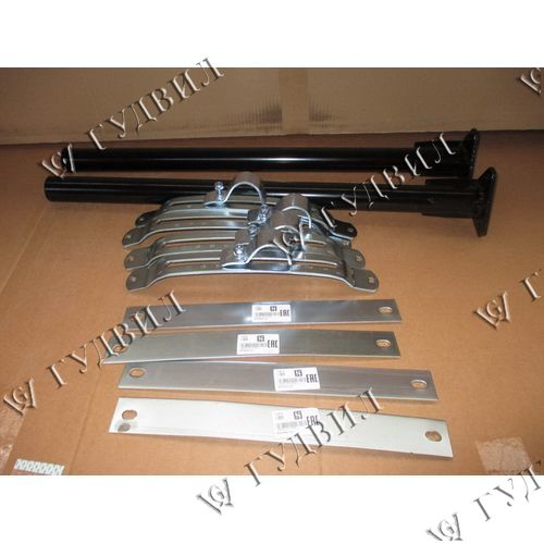 УСТАНОВОЧНЫЙ КОМПЛЕКТ КРЫЛА (2 ТРУБЫ, 4 СКОБЫ) - TD07-63-002F-1