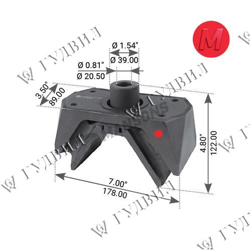 ПОДУШКА ДВИГАТЕЛЯ - 580020