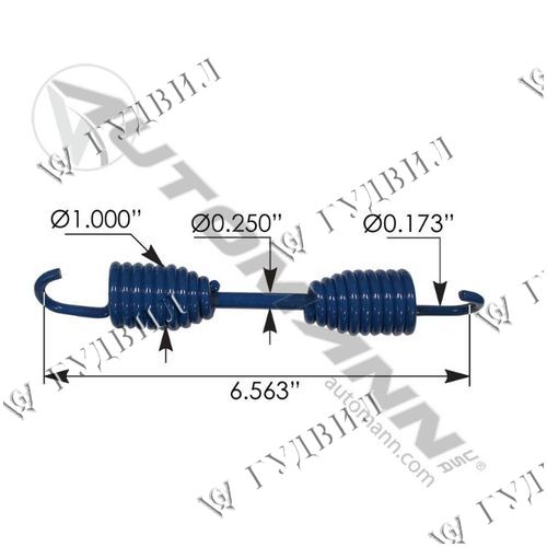 ПРУЖИНА КОЛОДКИ - 104.06181