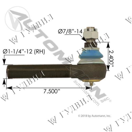 НАКОНЕЧНИК РУЛЕВОЙ - 462.ES9329R