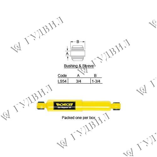 АМОРТИЗАТОР ЗАДНИЙ - 85013