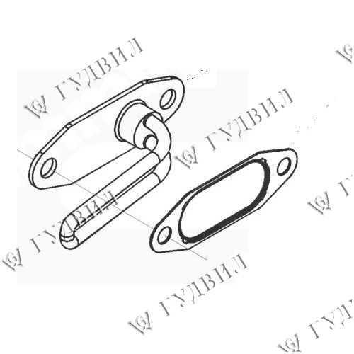 ПРОКЛАДКА ПОДОГРЕВАТЕЛЯ CUM X-SERIES ОРИГИНАЛЬНЫЙ CUMMINS - 3684337