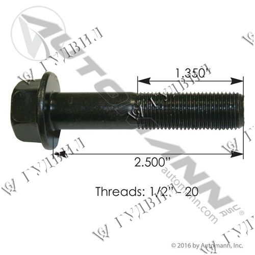 БОЛТ 1/2-20 UNRF - MFB120212F