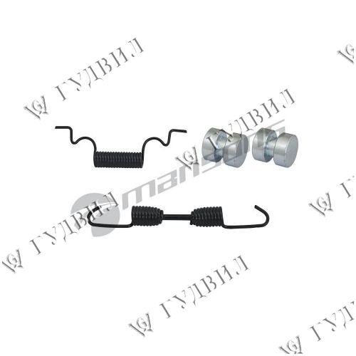 РЕМКОМПЛЕКТ ТОРМОЗНЫХ КОЛОДОК - 780497