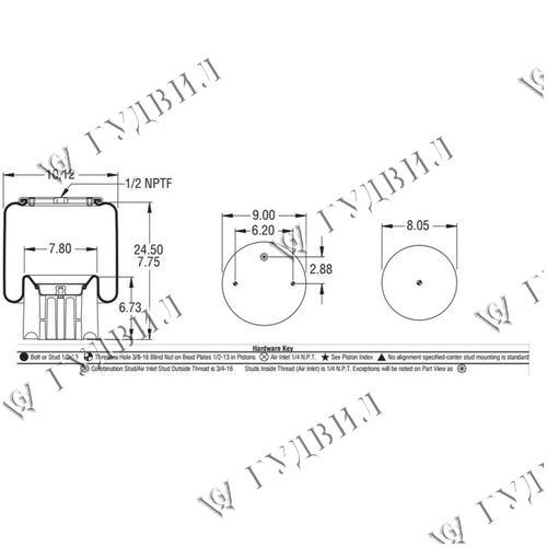 ПНЕВМОРЕССОРА - 448864-CPL