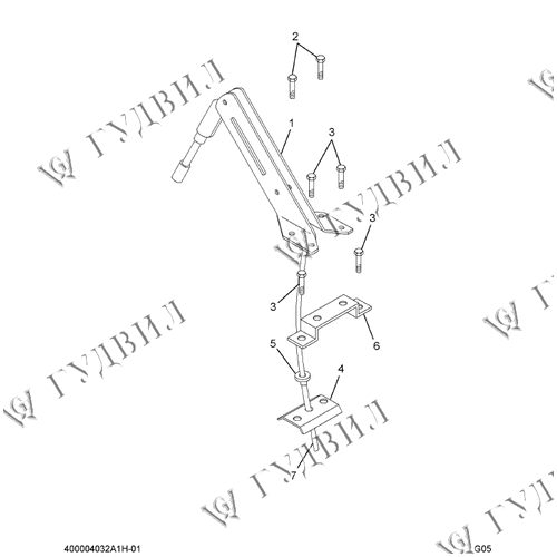 РУЧНОЙ ТОРМОЗ ВСБОРЕ - 1675871C91
