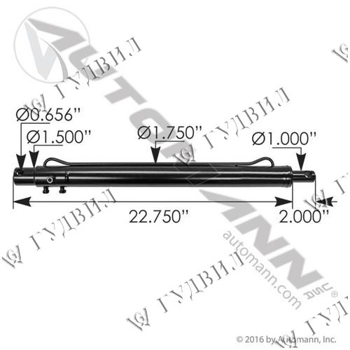 ЦИЛИНДР ПОДЪЕМА КАБИНЫ - TD04-03-003