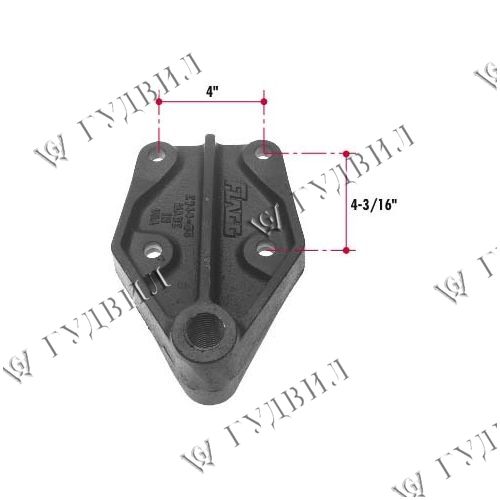 КРОНШТЕЙН ПЕРЕДНЕЙ РЕССОРЫ - 580163