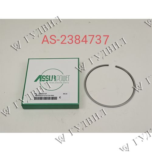 К-Т КОЛЕЦ ПОРШНЕВЫХ СРЕДНИХ CAT C15 BXS (НА 3 ПОРШНЯ)  - AS-2384737