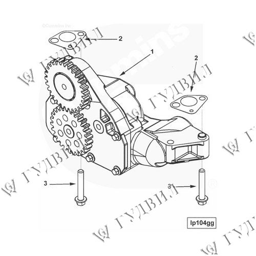 НАСОС МАСЛЯНЫЙ - OP14013